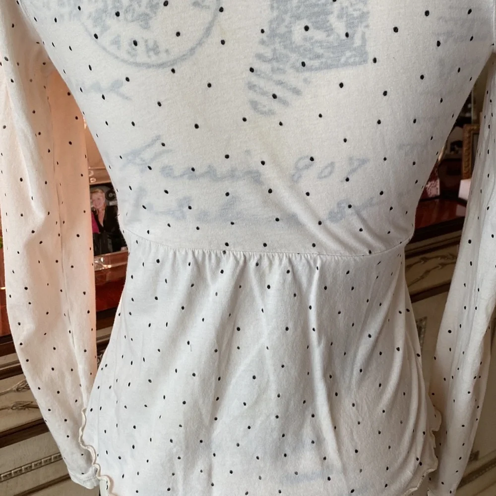 RIC RAC POLKA DOT TOP - Picture 4 of 12